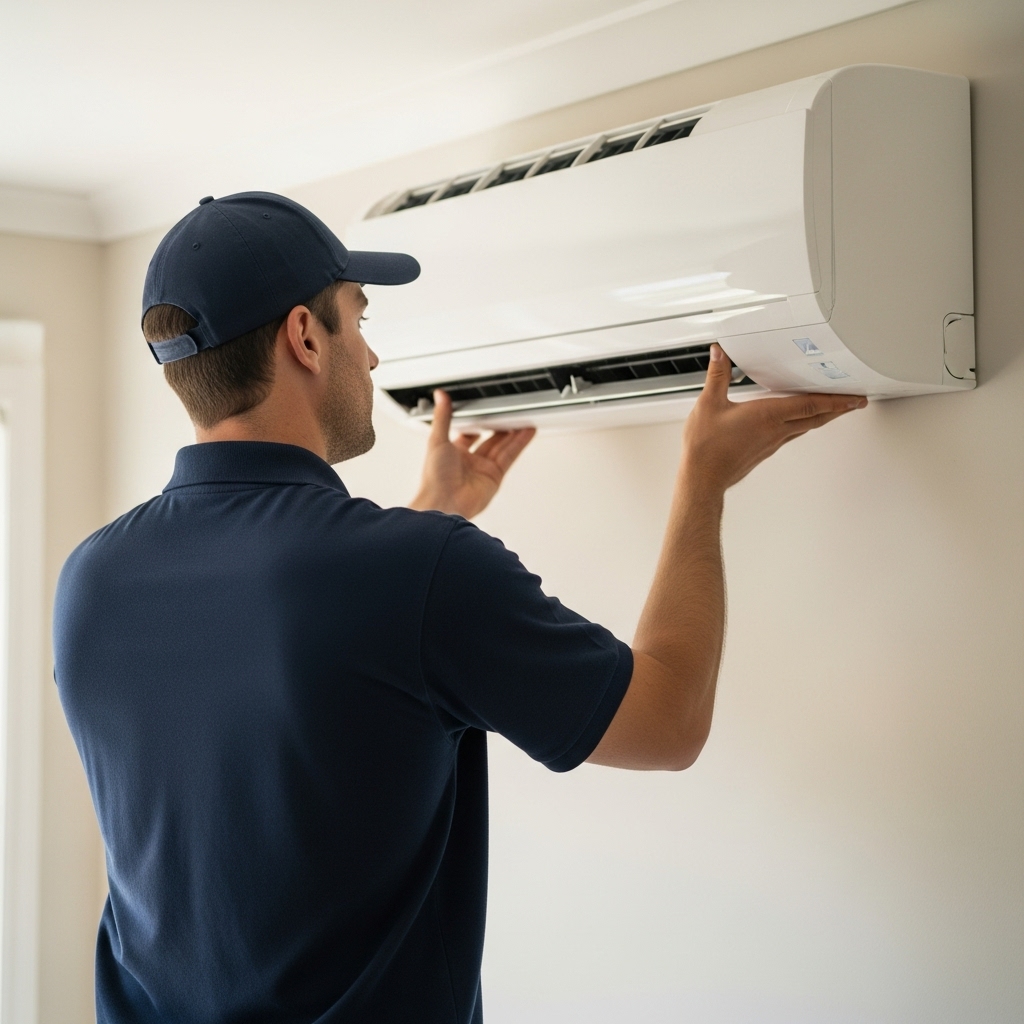 Professional air conditioning installation